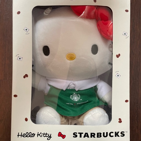 Hello Kitty Other - Hello Kitty x Starbucks Plush brand new in box